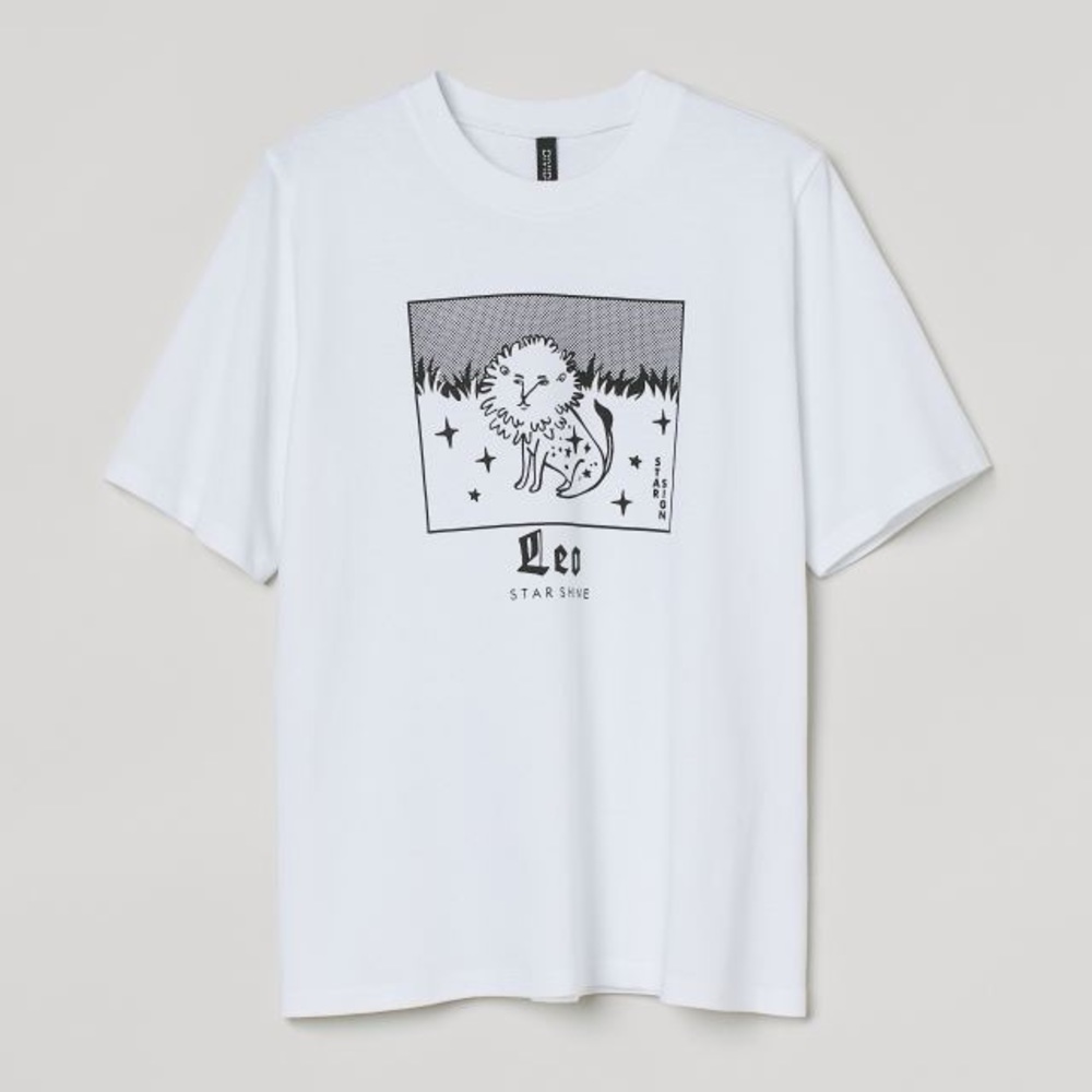 New H&M Leo Star Sign Shirt